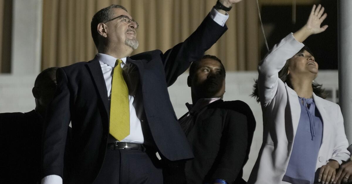 Guatemala elige como presidente al progresista Bernardo Arévalo Guatemala elige como presidente al progresista Bernardo Arévalo