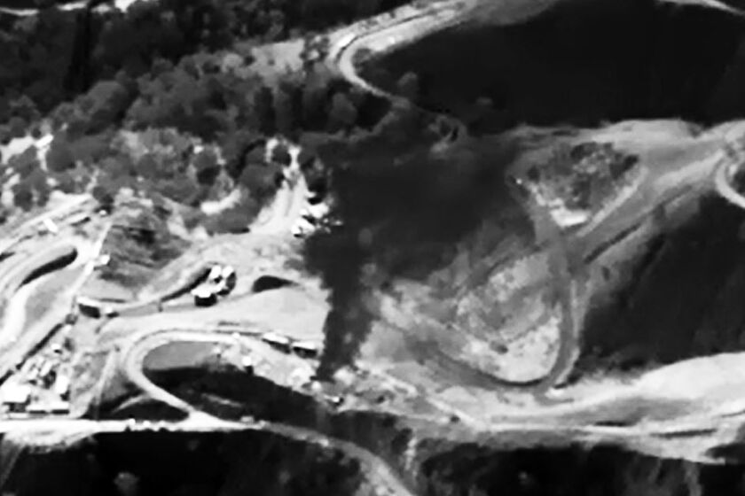 This infrared image released by the Environmental Defense Fund (EDF) shows methane gas leaking from the Aliso Canyon facility near the Porter Ranch suburb of Los Angeles. California Governor Jerry Brown on January 6, 2016, declared a state of emergency in Porter Ranch as the leak has forced thousands of nearby residents from their homes. Brown said all state agencies would be mobilized to stop the leak that started in October 2015 to protect public health, and to help the local community. == RESTRICTED TO EDITORIAL USE - MANDATORY CREDIT "AFP PHOTO / ENVIRONMENTAL DEFENSE FUND" - NO MARKETING NO ADVERTISING CAMPAIGNS - DISTRIBUTED AS A SERVICE TO CLIENTS =-/AFP/Getty Images ** OUTS - ELSENT, FPG, CM - OUTS * NM, PH, VA if sourced by CT, LA or MoD **