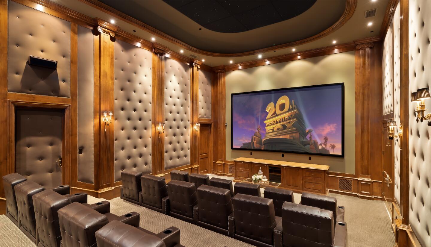 The movie theater.