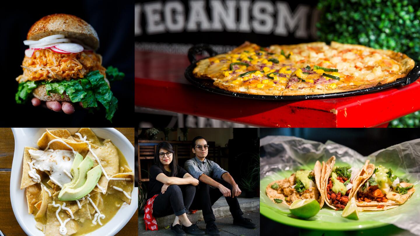 From pozole sandwiches to vegan chilaquiles, you can enjoy the flavors of Mexico City: Vegan style.