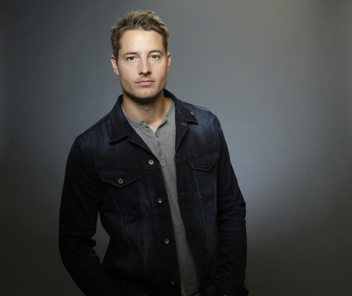 Justin Hartley, who stars in "This is Us," is photographed for the Los Angeles Times Emmy Contender Web Chats.