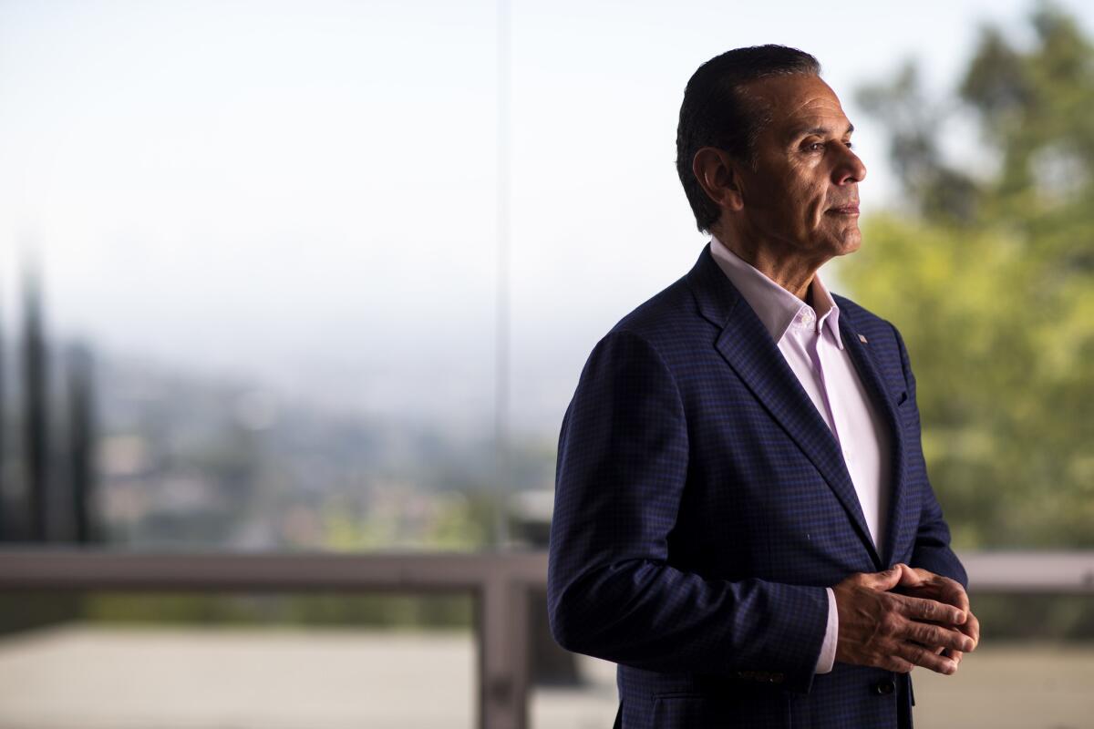 Antonio Villaraigosa said he thinks the greatest challenge he faced in his gubernatorial campaign was being out of elected office for several years.