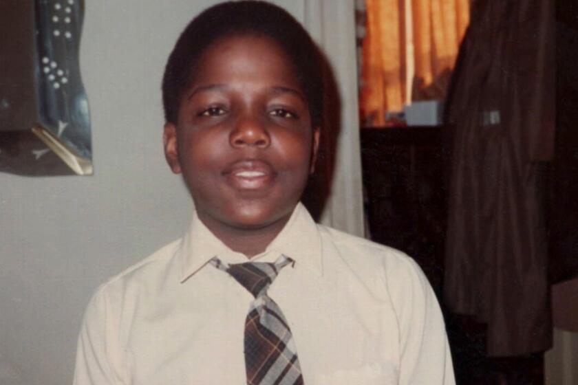 A young Christopher "Biggie" Wallace in the documentary "Biggie: I Got a Story to Tell."
