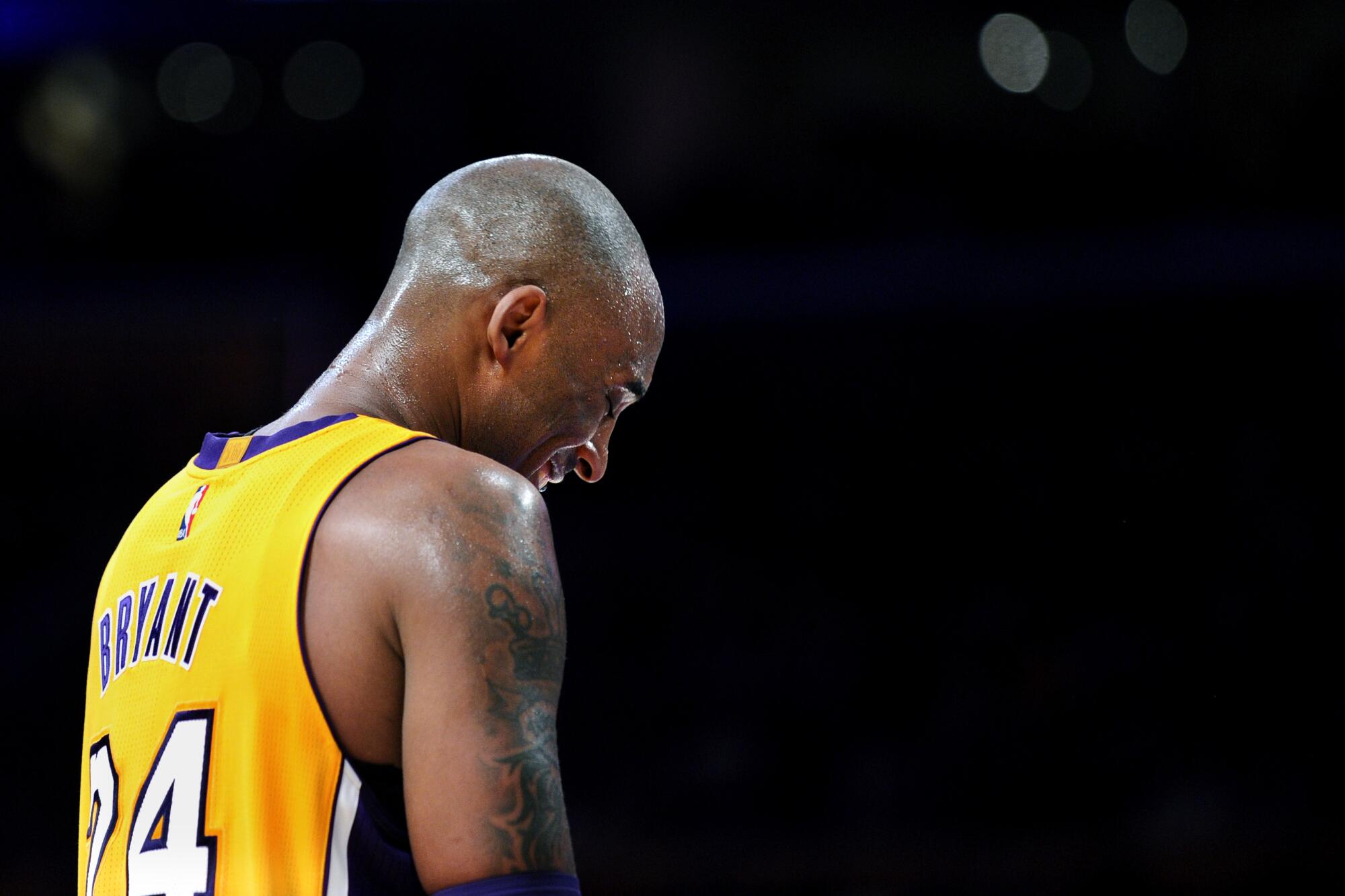 Official Kobe Bryant NBA finals los angeles basketball slam