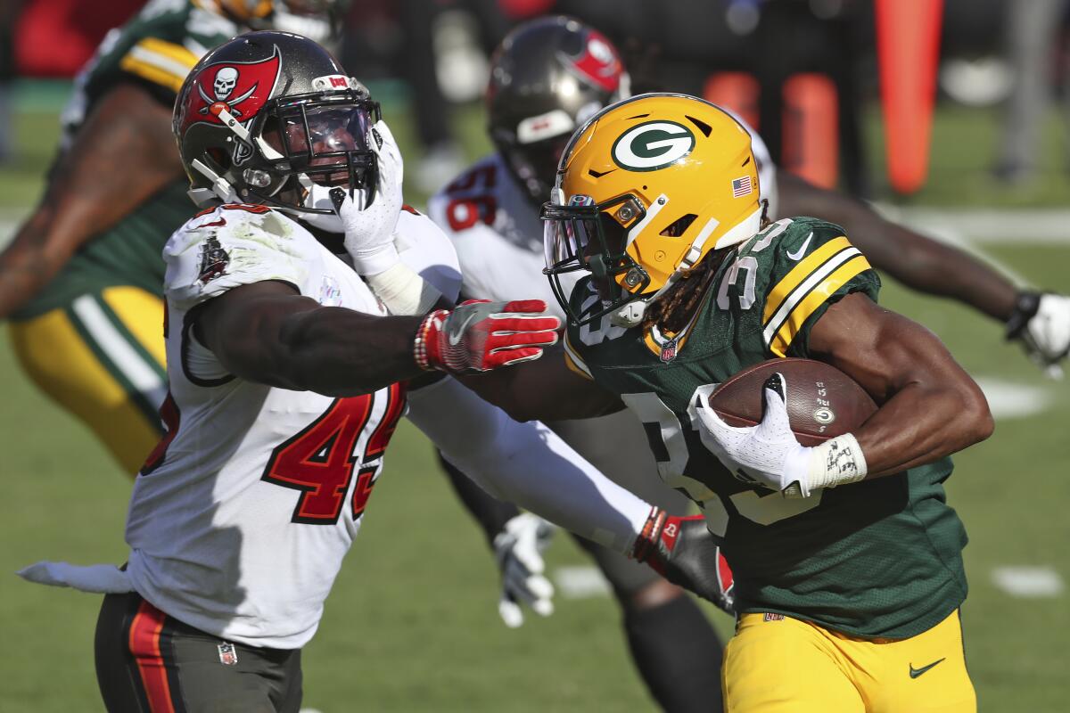 I Really Didn't Want To Be Out There -- Packers RB Aaron Jones