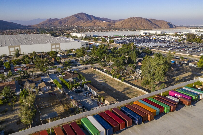 In the last five years, distribution centers have been squeezing out Fontana residents.