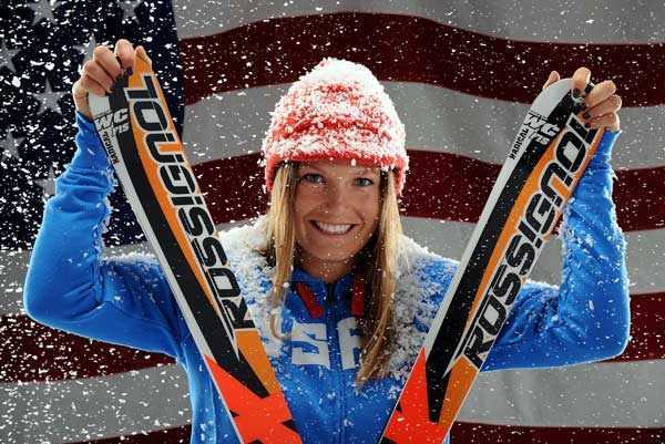 U.S. Alpine skier Julia Mancuso.