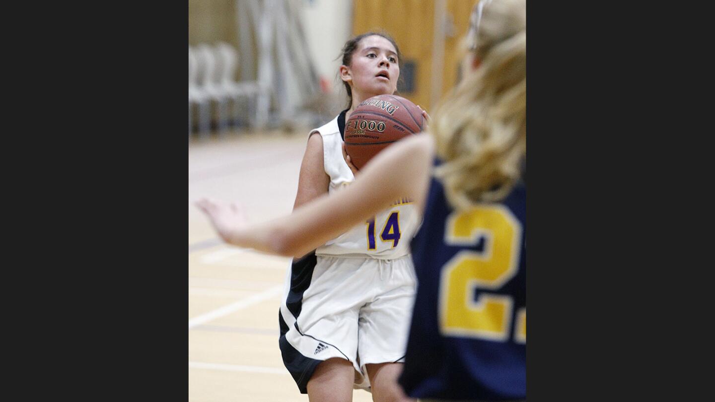 Photo Gallery: St. Monica Academy vs. Holy Family nonleague girls' basketball