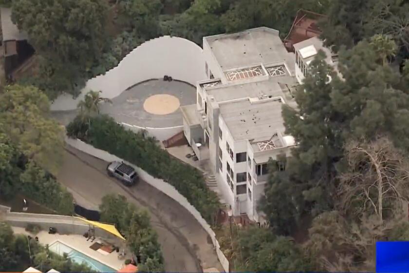 Squatters set up at a Hollywood Hills home. Real estate agents representing the home's seller, went out of town for two weeks over the holidays. When they returned, they discovered a man had rented out the 9,000-square-foot home to four or five people, at least one of whom was creating content for OnlyFans.