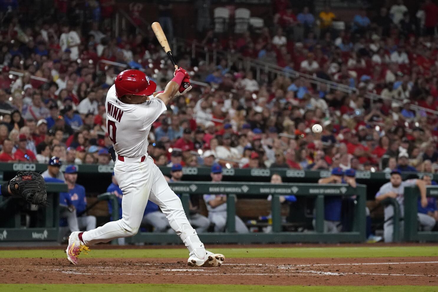 Cardinals: Pete Alonso throws Masyn Winn's first hit into the stands