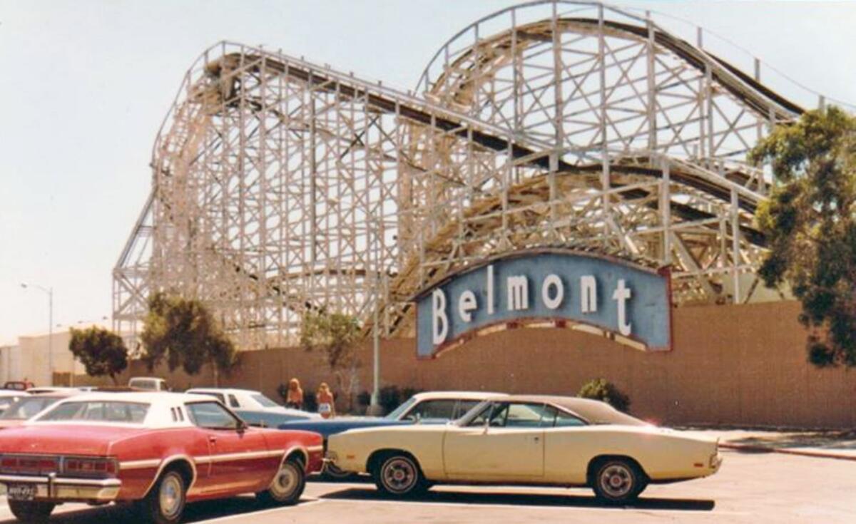 Belmont Park in the 1970s.