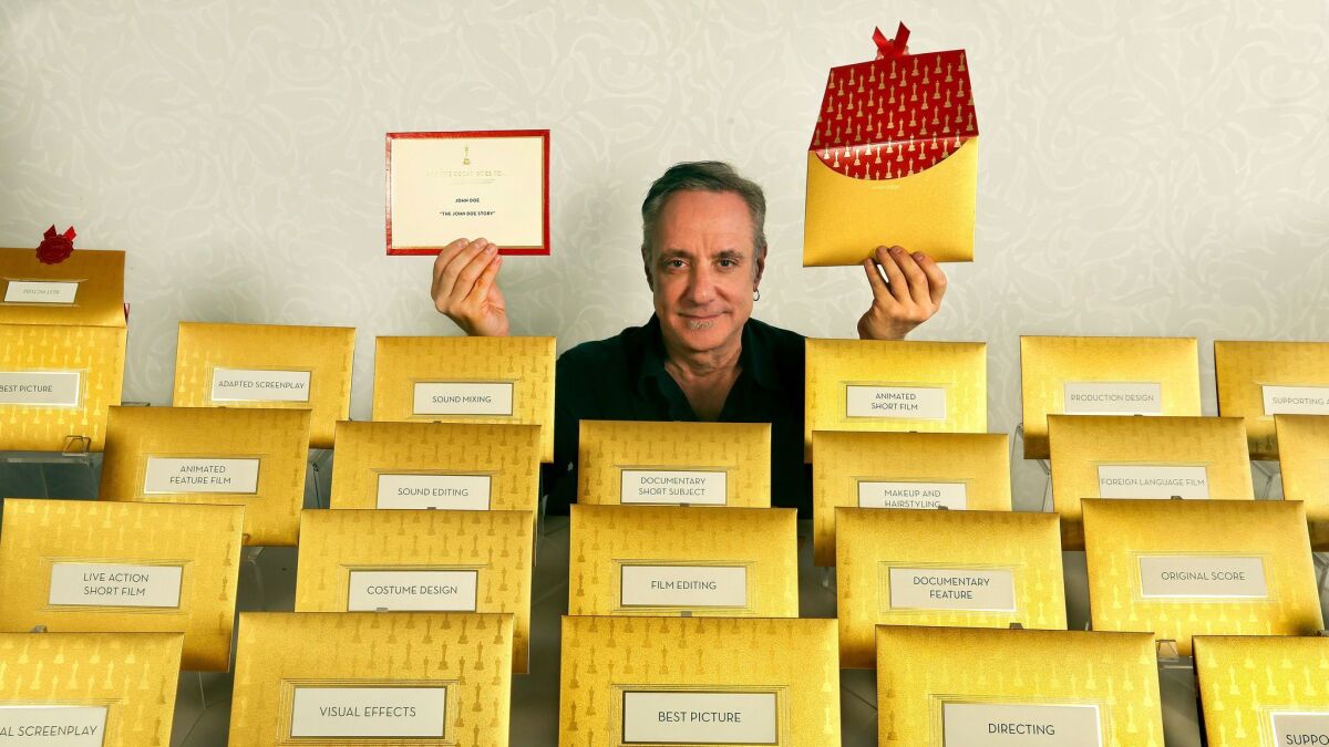 Marc Friedland and the 2016 envelopes