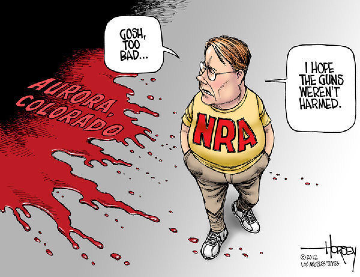 The NRA cares about guns, not Colorado massacre victims
