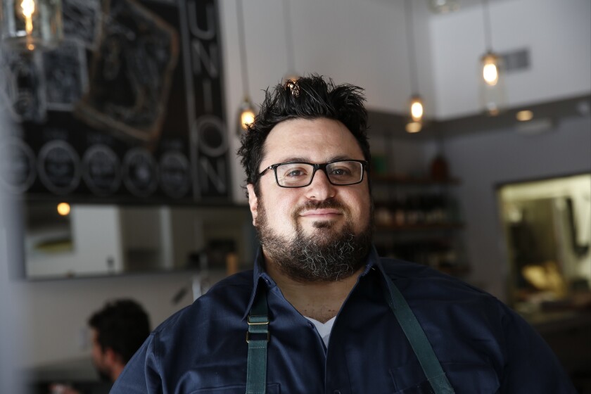 Bruce Kalman is executive chef at recently opened Union in Old Town Pasadena.