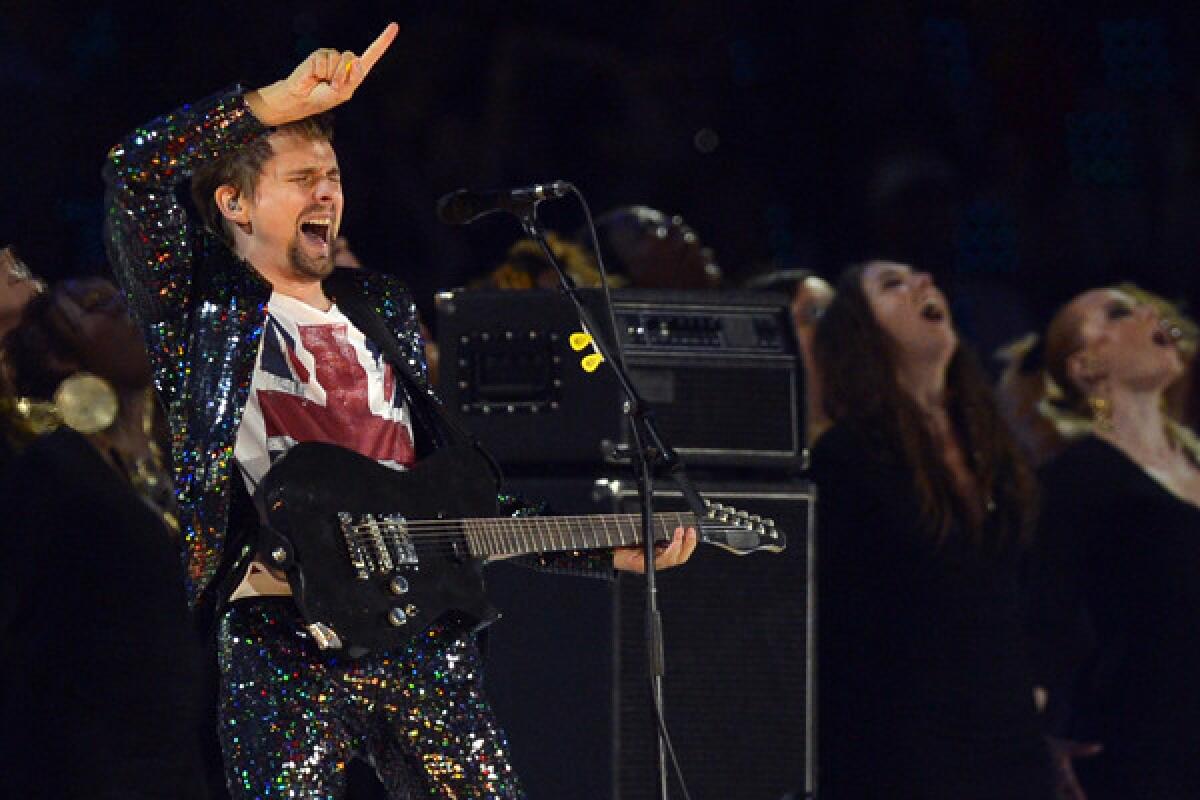 "Muse" singer Matt Bellamy.