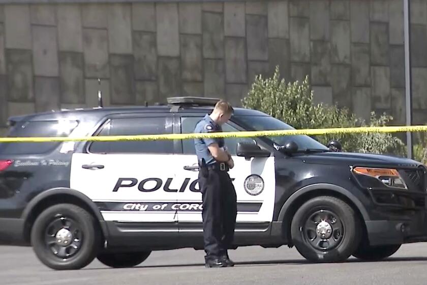 An investigation is underway in Corona, after an 18-year-old woman was killed and a 19-year-old man was injured in a double shooting at the Regal Edwards Corona Crossings theater in Corona late Monday night.