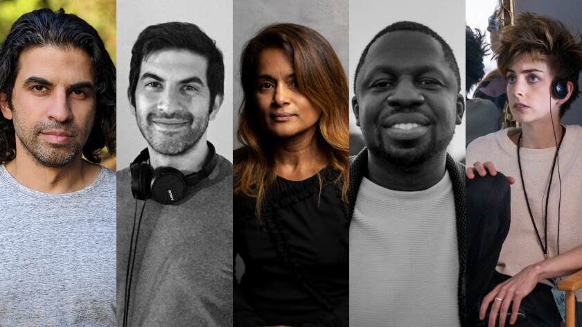 Directors Elan Dassani, Rajeev Dassani, Veena Sud, Emmanuel Osei-Kuffour Jr. and Zu Quirke