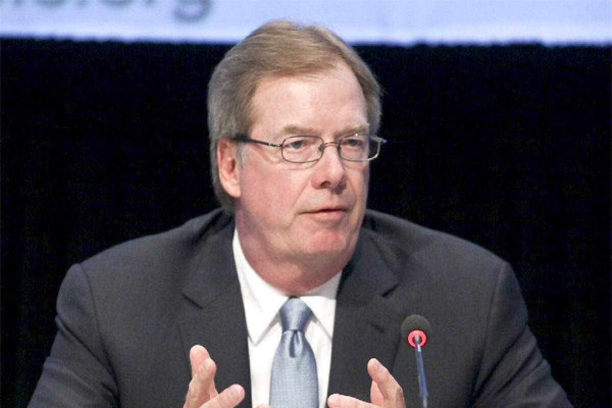 U.S. Olympic Committee Chairman Larry Probst has been nominated for membership on the International Olympic Committee.