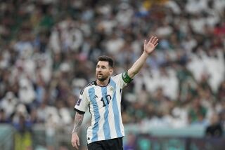 El delantero Lionel Messi durante la victoria 2-1 de Argentina contra México en el Grupo C del Mundial, el sábado 26 de noviembre de 2022, en Lusail, Qatar. (AP Foto/Ariel Schalit)