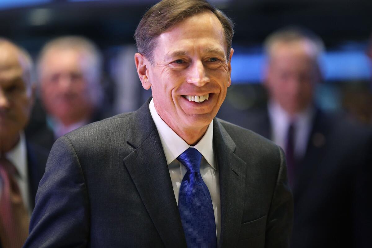 Gen. David H. Petraeus, who resigned from his job as director of the CIA earlier this month, is already contending with an avalanche of opportunities for his next big job.