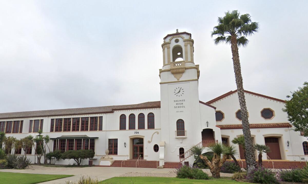 Salinas High School building exterior