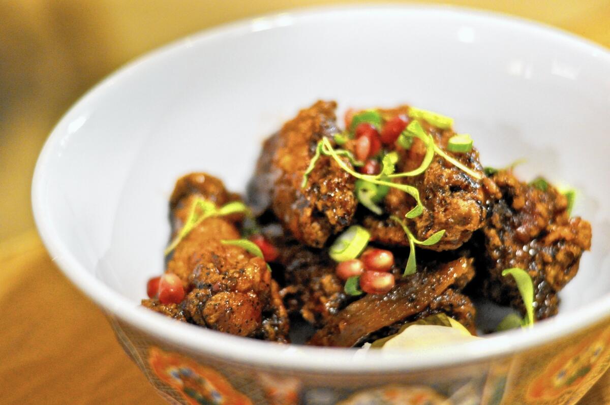 The tamarind chicken wings from Button Mash.
