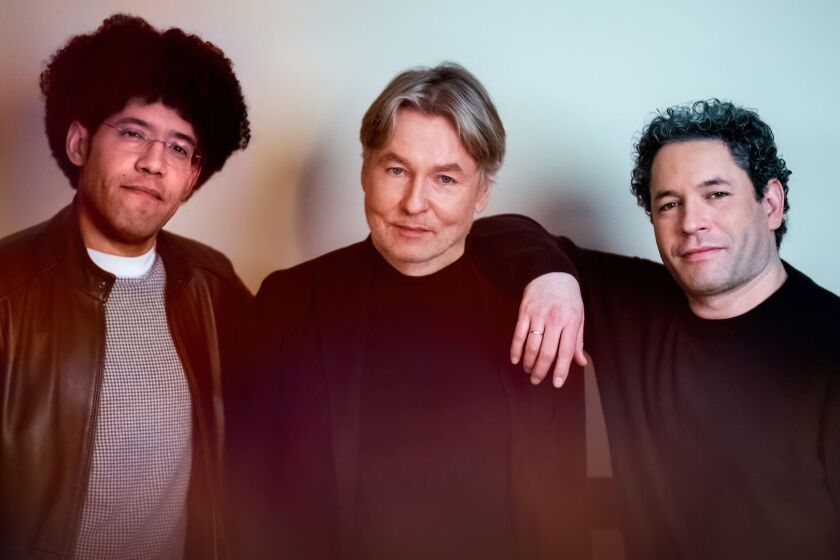 Rafael Payare, Esa-Pekka Salonen and Gustavo Dudamel