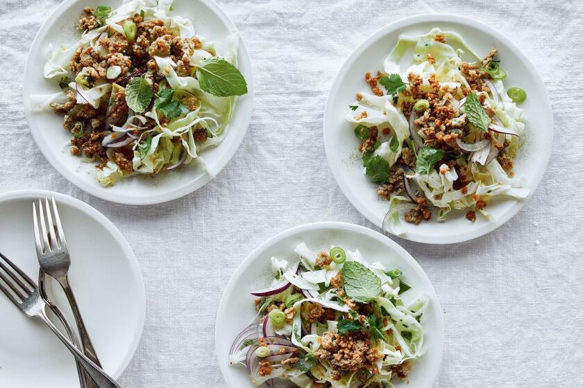 Pork LARB from the book "Cravings: Hungry For More" by Chrissy Teigen.
