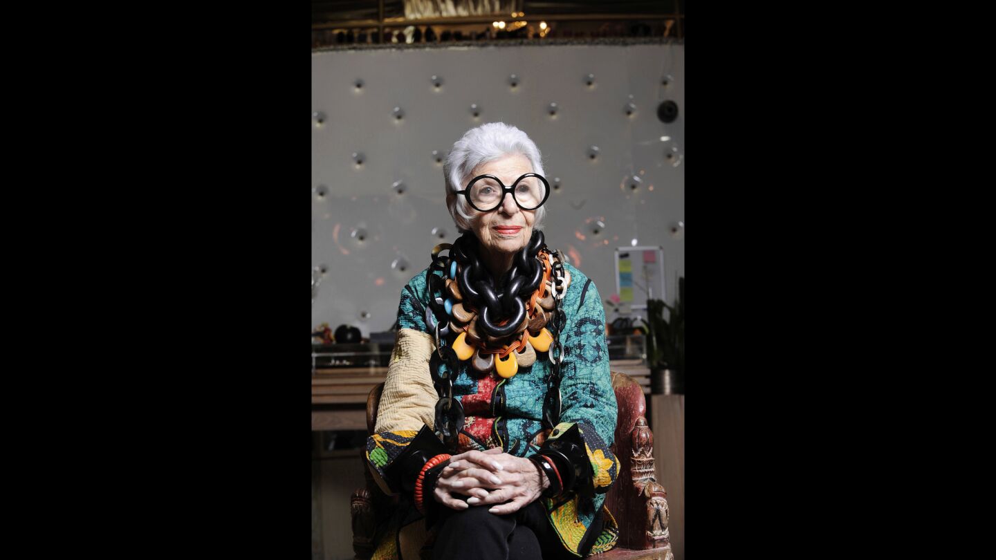 Long before the rise of street style blogs, Instagram and other social media, Iris Apfel was the mother of fashion individuality. For almost three-quarters of a century, her idiosyncratic style has inspired designers and store window displays, been the subject of museum shows and a coffee table book.