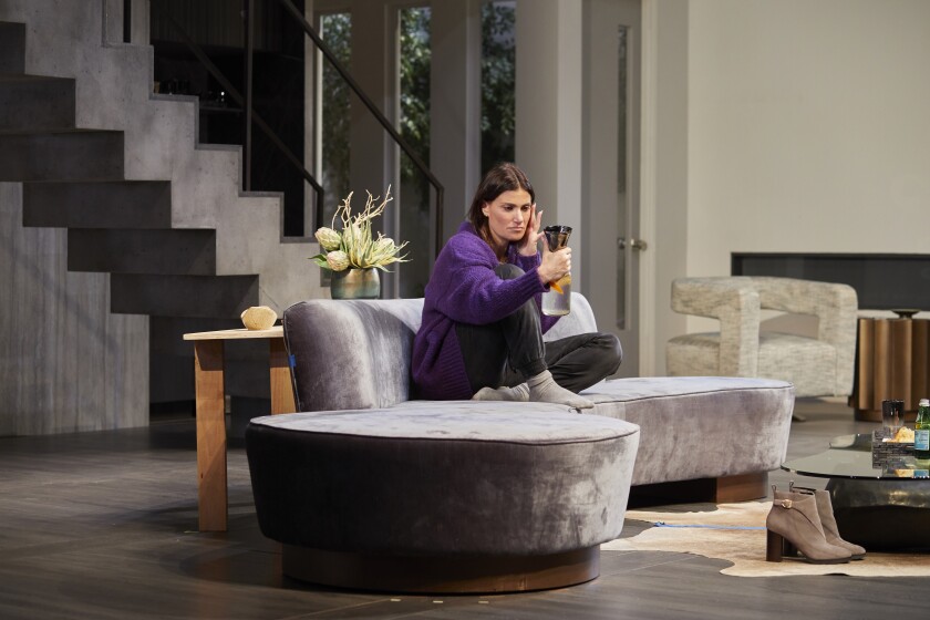 Idina Menzel in Joshua Harmon's "Skintight" at the Geffen Playhouse 