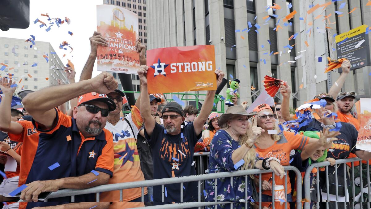 Houston Astros should be stripped of 2017 World Series title, nationwide  poll says