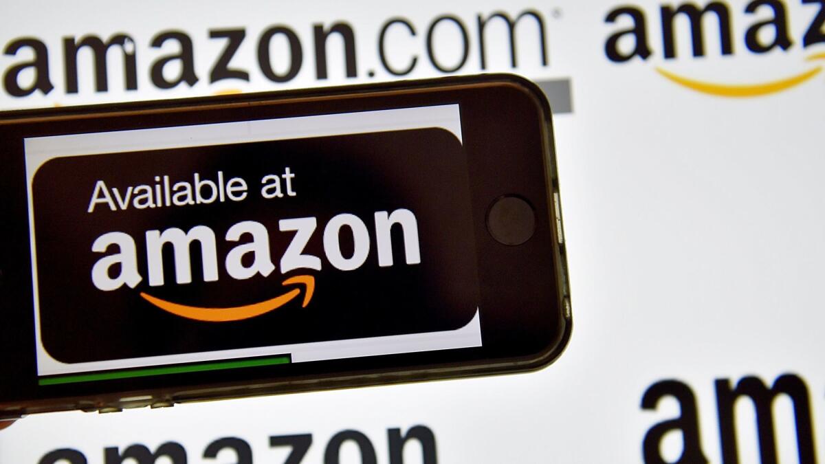 Amazon consistently delivers big sales gains and plows most of the money back into the company.