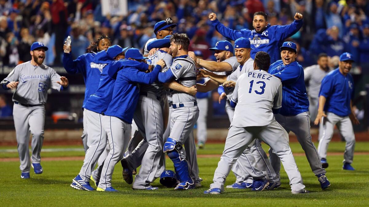 The 2015 Kansas City Royals are the only World Series winner in the last 10 years to have a losing record in September.