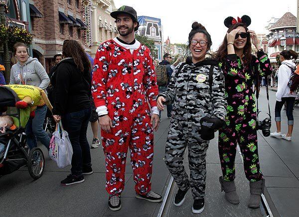 Pajamas on Main Street