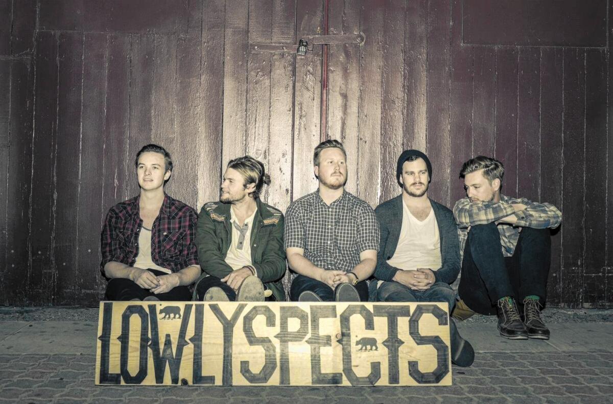 The Lowly Spects perform Friday at the Wayfarer.