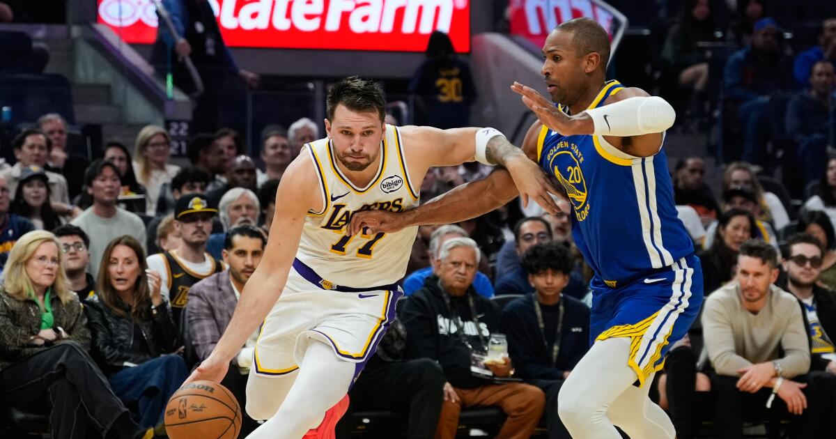Luka Donic e os Lakers dominam os Curry-less Warriors