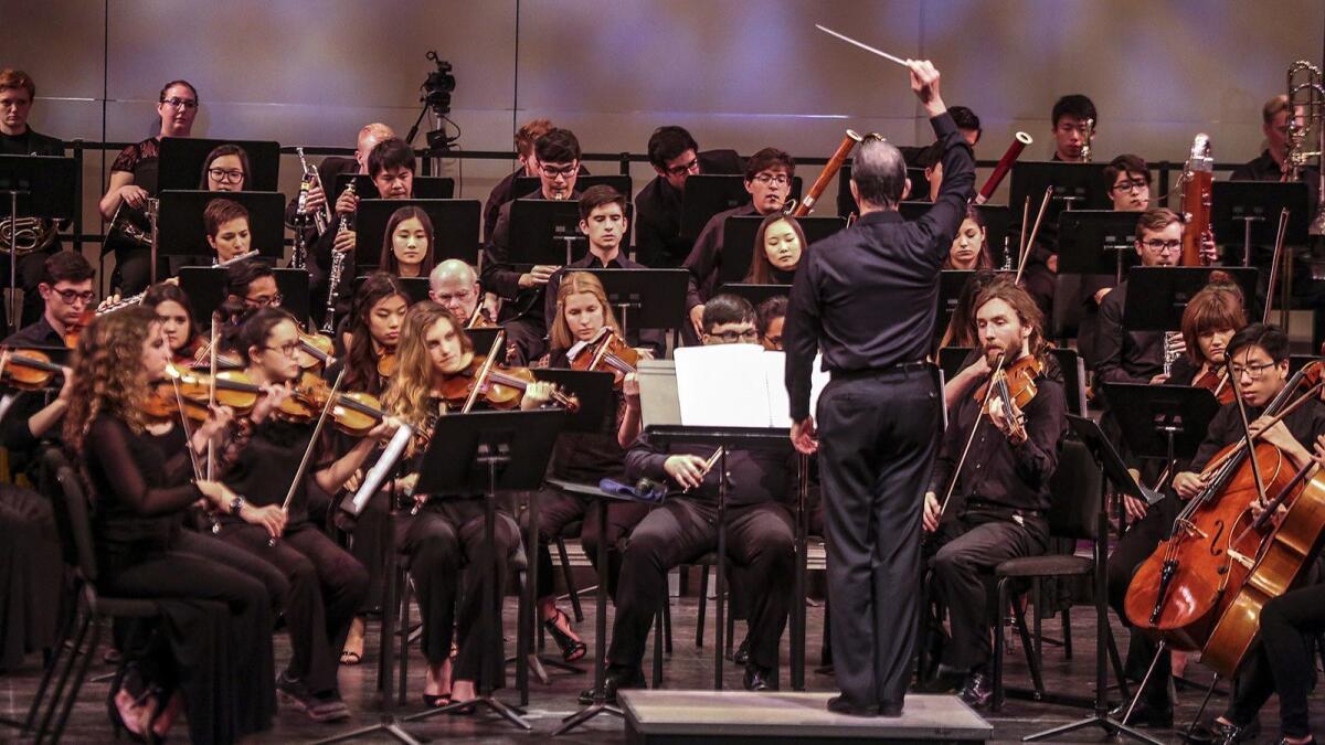 The UCLA Philharmonia is just one of the ensembles taking part in this year's Hear Now Music Festival.