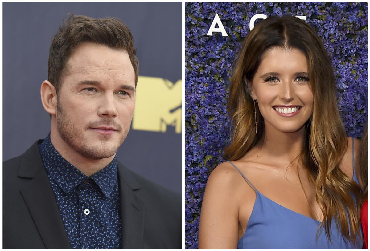 Chris Pratt and Katherine Schwarzenegger 