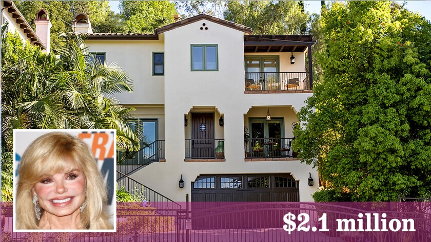 Actress Loni Anderson has found a buyer for her custom-built home in Sherman Oaks.
