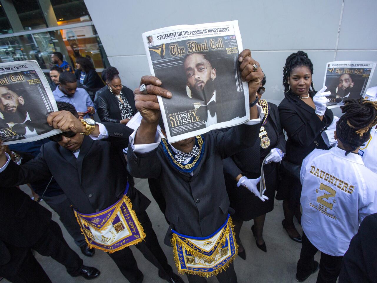 Nipsey Hussle memorial