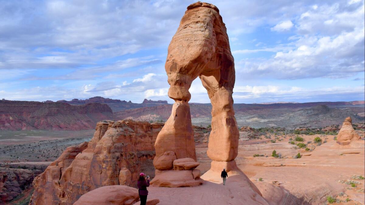 Delicate Arch at Arches National Park in Utah