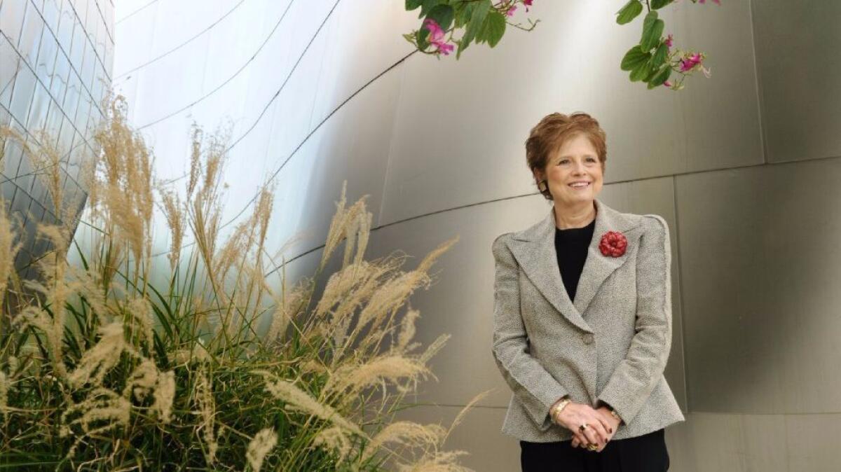 Deborah Borda, photographed in late 2014, will be leaving her post at the L.A. Phil for a new job in New York.