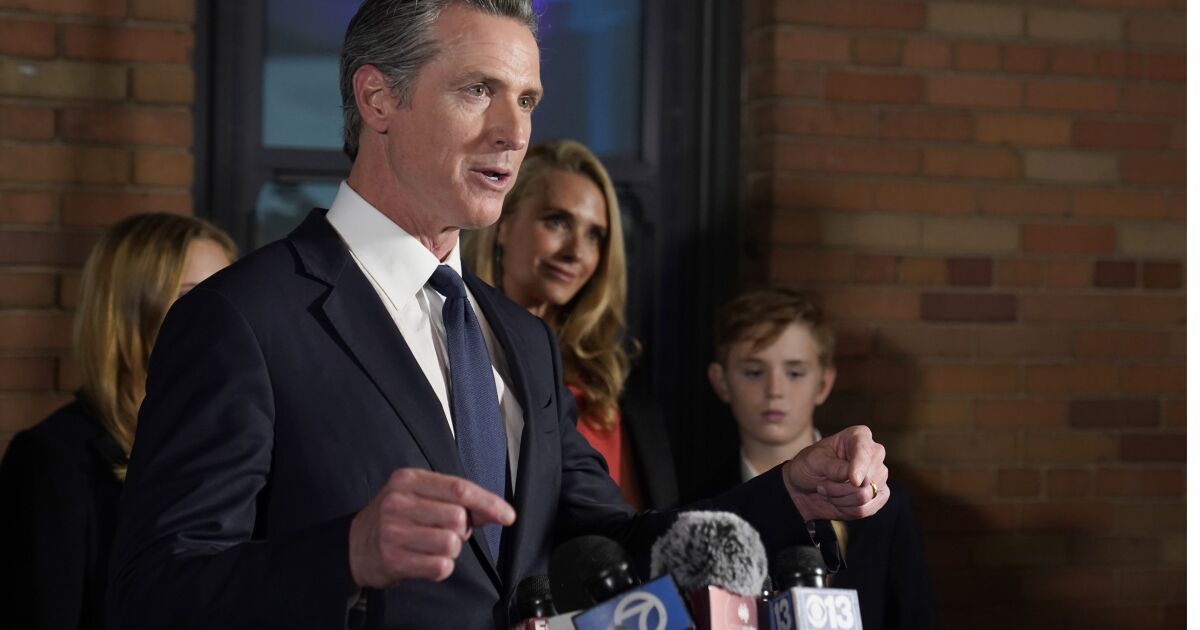 Newsom feels pressure to show results for California in second term