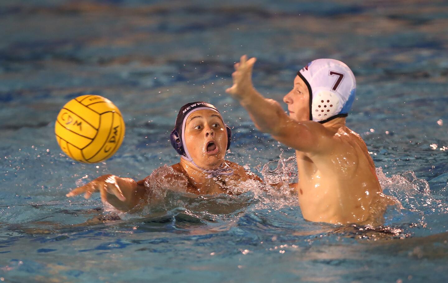 Photo Gallery: Newport Harbor vs. Laguna Beach in boys’ water polo