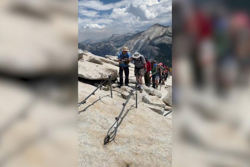 Watch 93-year-old Oakland man summit Half Dome in Yosemite