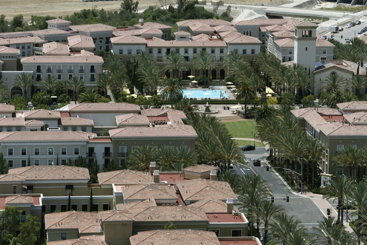 Irvine Co. apartment complexes in the Irvine Spectrum area. Google Fiber will be coming soon to some apartment complexes owned by the company.