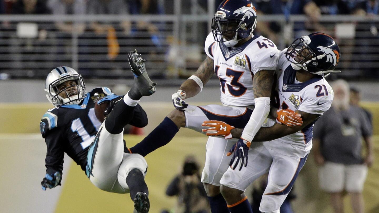 PHOTOS: Carolina Panthers vs. Denver Broncos at Levis' Stadium for Super  Bowl 50 - ABC7 New York