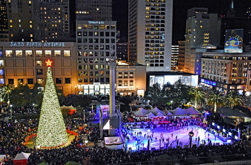 Image result for union square christmas