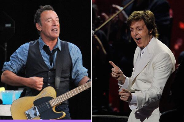 Plug pulled on Bruce Springsteen, Paul McCartney in London