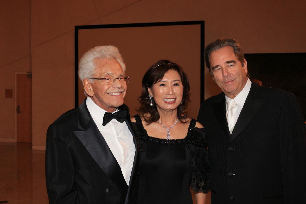 Honorees Randall and Suki McCardle (Citizens of the Year Award) and actor Beau Bridges (Lifetime Achievement in the Arts Award).